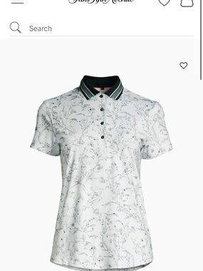 Greyson Water Thistle Scarlett Athletic Golf Polo